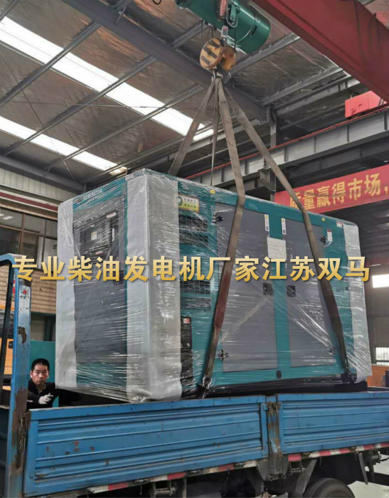 柴油發(fā)電機(jī)廠家江蘇雙馬實(shí)拍