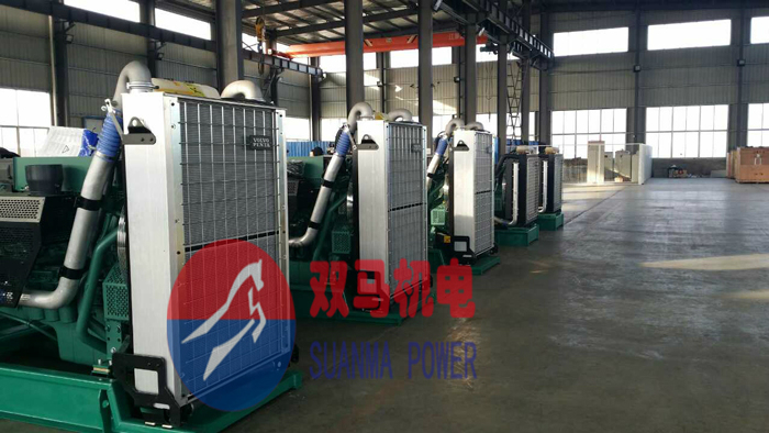 沃爾沃柴油發(fā)電機(jī)組生產(chǎn)完畢1